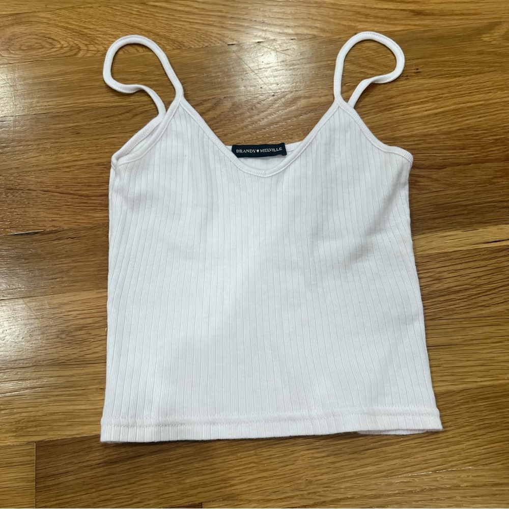 NWOT Pink brandy tank top